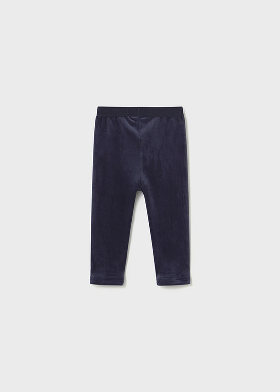 Basic velvet leggings