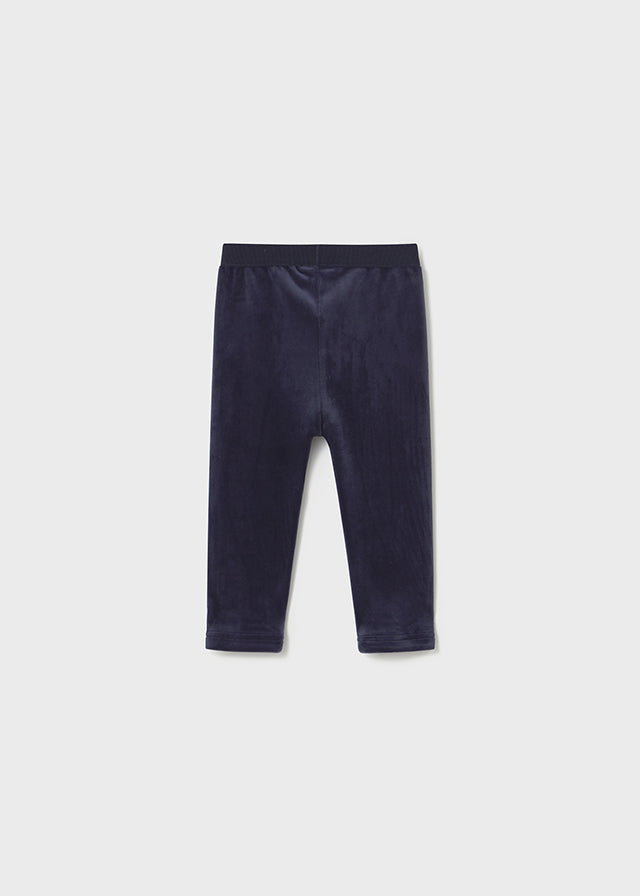 Basic velvet leggings