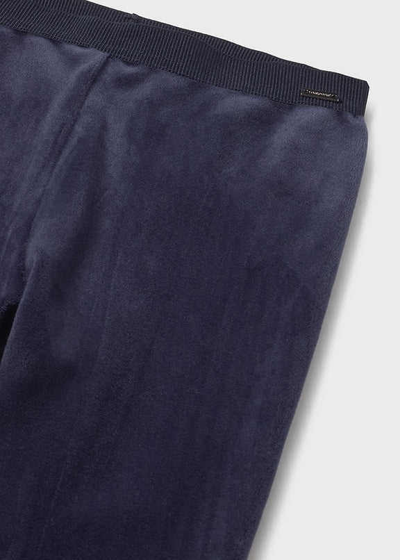 Basic velvet leggings