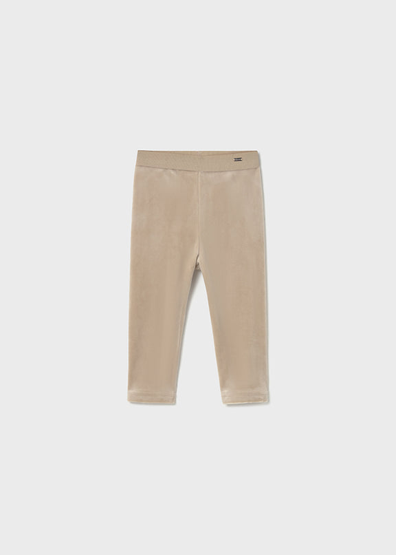 Basic velvet leggings