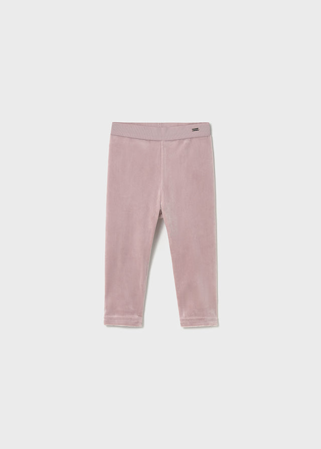 Basic velvet leggings