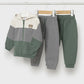 Basic plush 2 pants tracksuit
