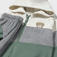 Basic plush 2 pants tracksuit