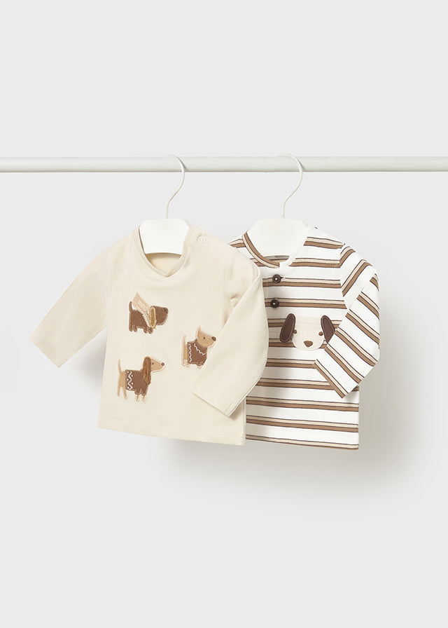 2 l/s t-shirts set