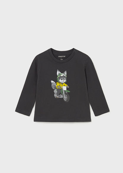 L/s biker t-shirt