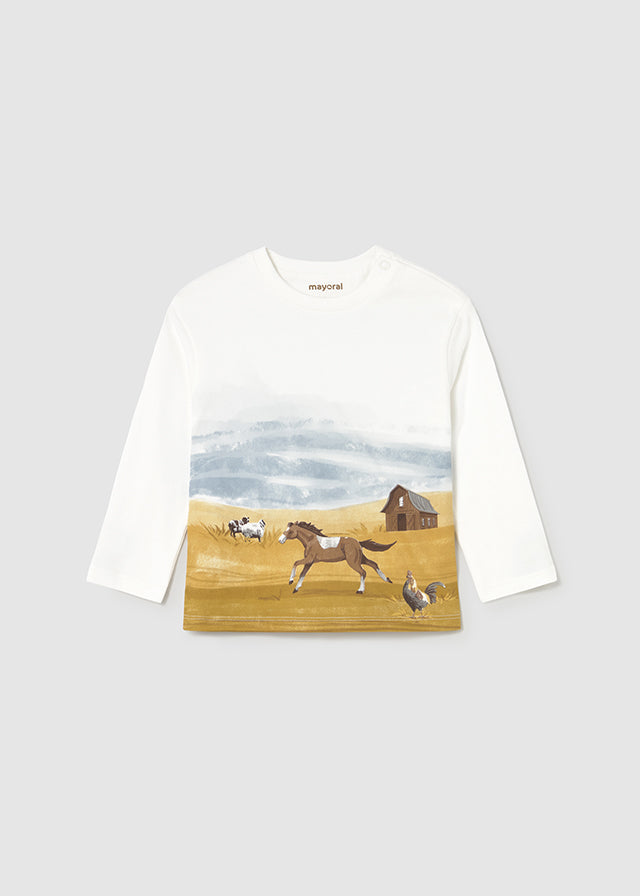 L/s t-shirt landscape