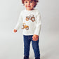 L/s "Play" tractor shirt