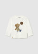 L/s t-shirt applique animal