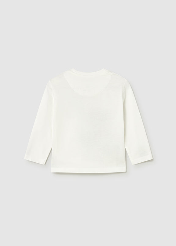 L/s t-shirt applique animal