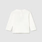 L/s t-shirt knit applique