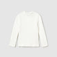 Knit mockneck