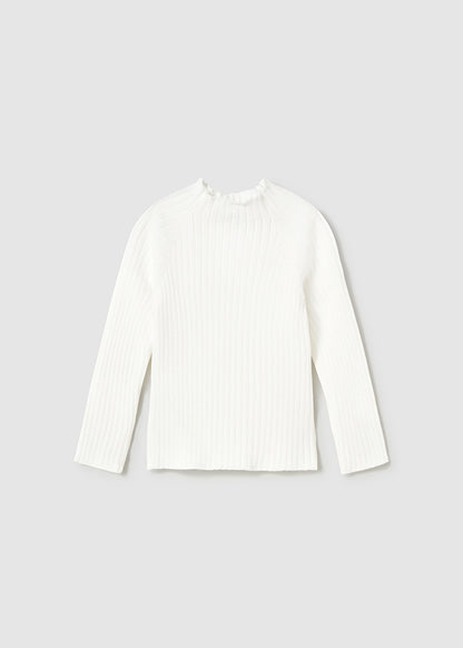 Knit mockneck