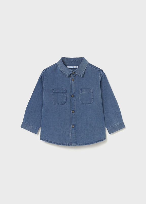 L/s denim shirt