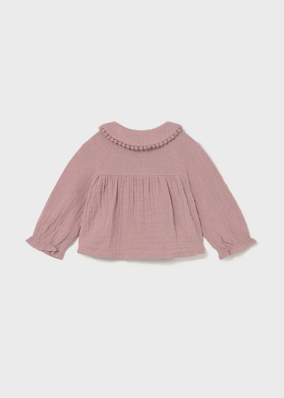 plumeti chiffon blouse