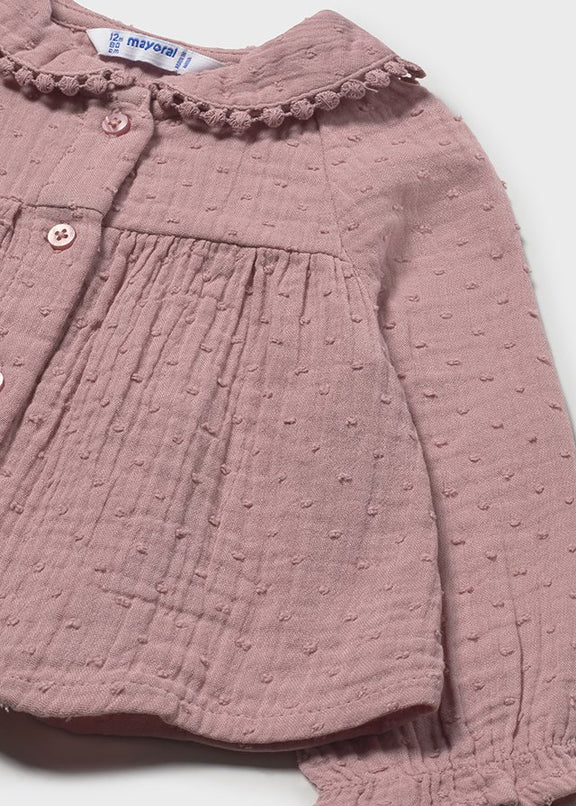 plumeti chiffon blouse