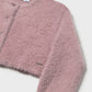 Furry cardigan