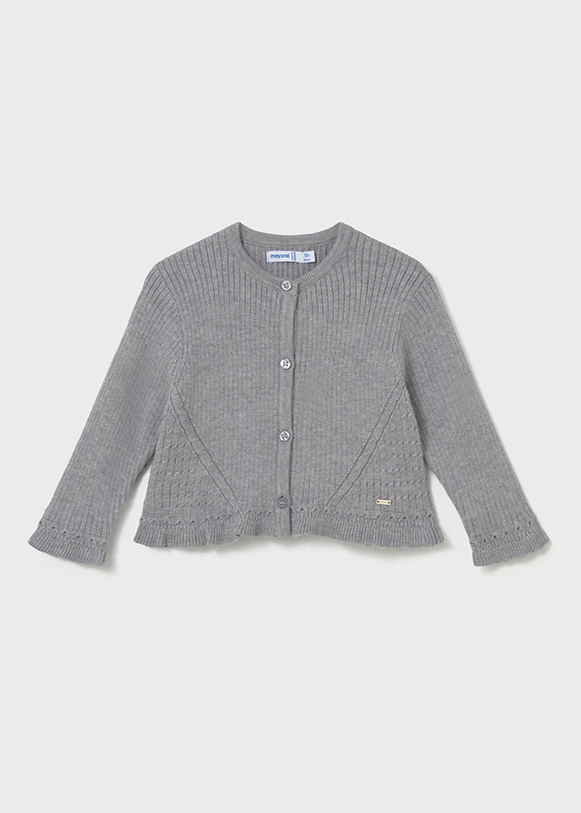 Knit cardigan