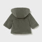 Corduroy trench coat