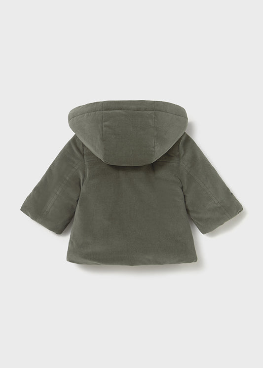 Corduroy trench coat