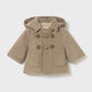 Corduroy trench coat