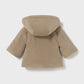 Corduroy trench coat