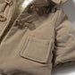 Corduroy trench coat