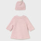 Knit coat & hat