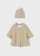 Knit coat & hat