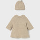 Knit coat & hat