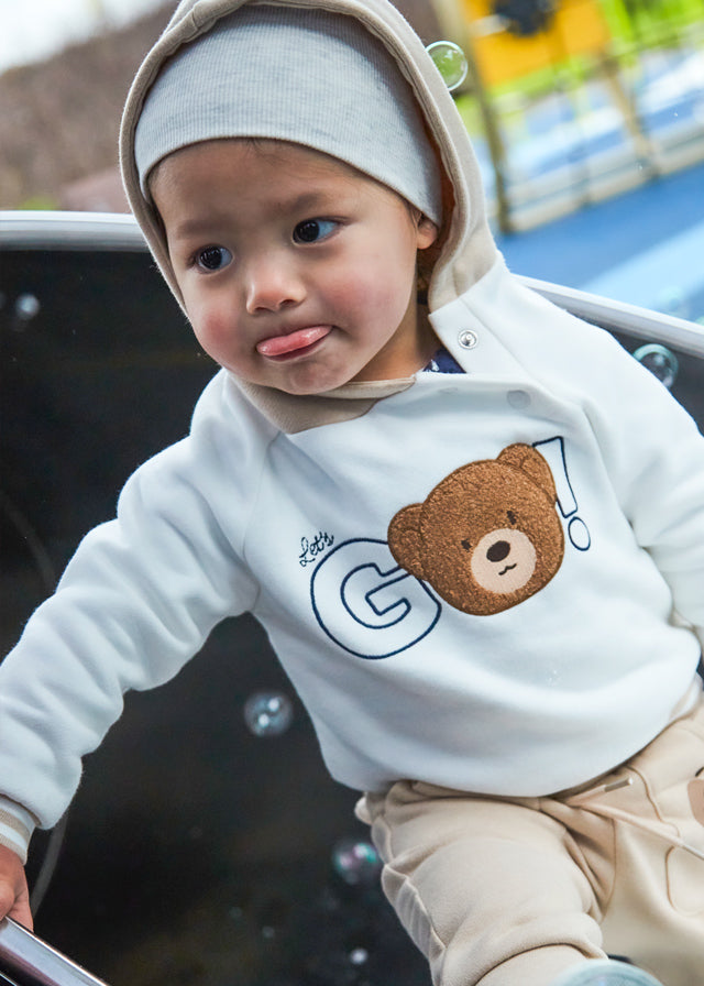Hooded pullover