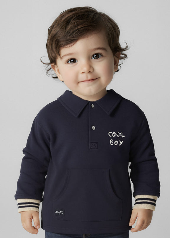 Embroidered pullover