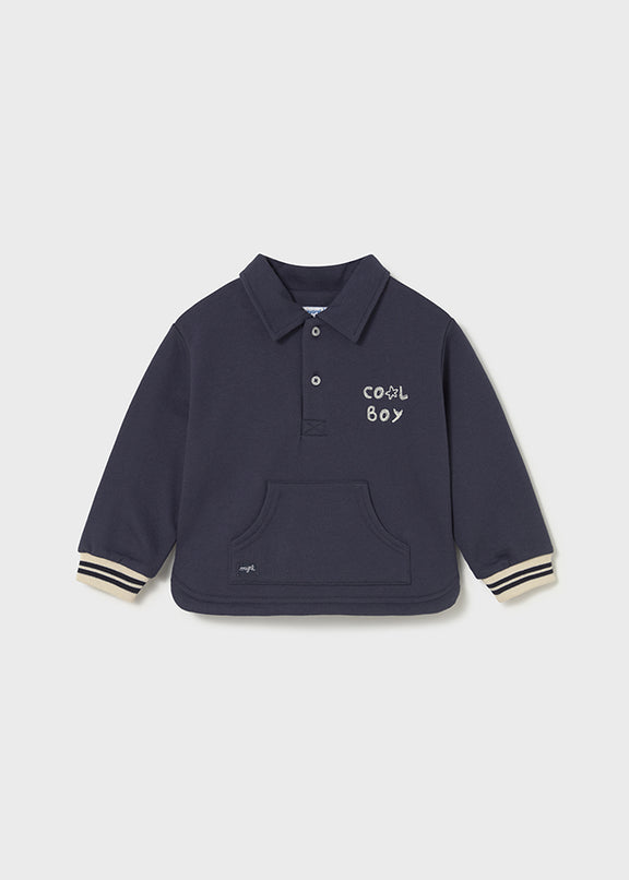 Embroidered pullover