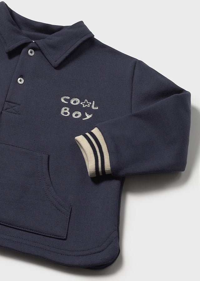 Embroidered pullover