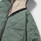 Padded reversible coat