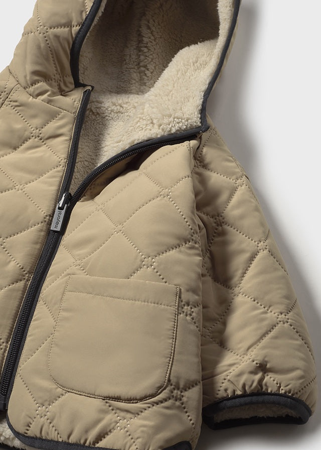 Padded reversible coat