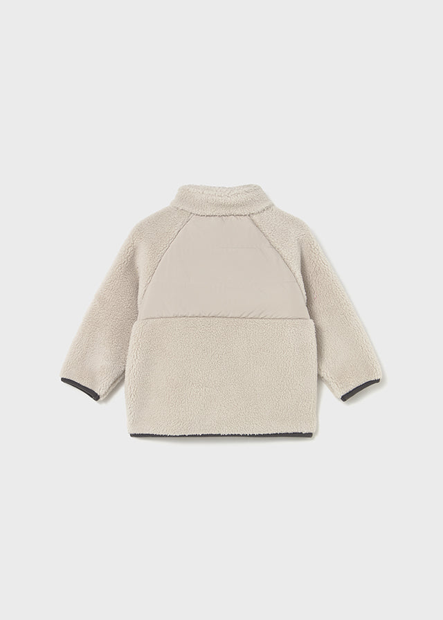 Lined sweater