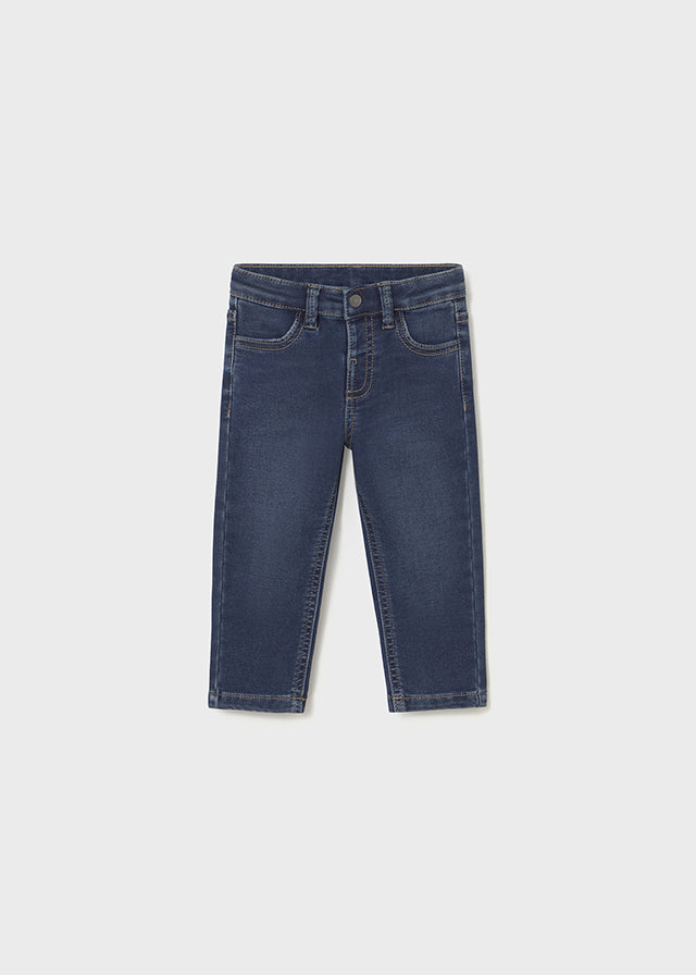 Soft denim pants
