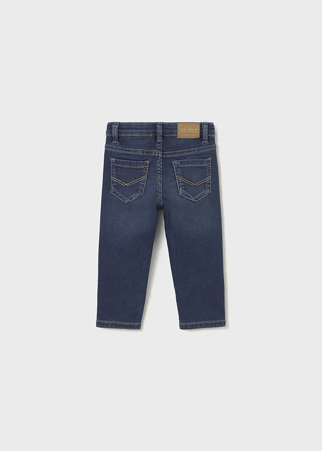 Soft denim pants