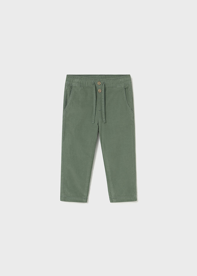 Micro-cord lined trousers