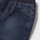 Soft denim jogger pants