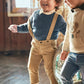 Pants with suspenders