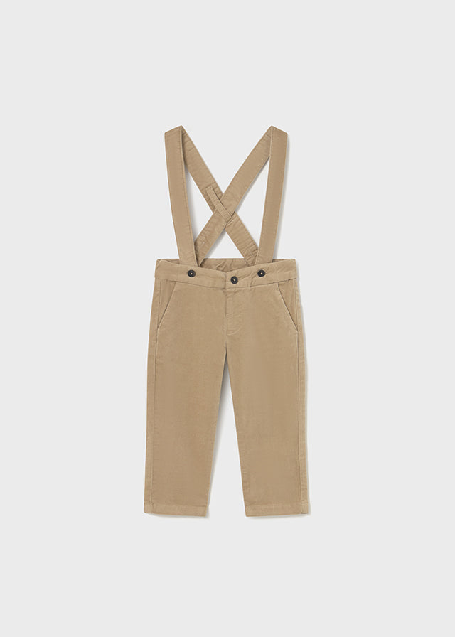 Pants with suspenders