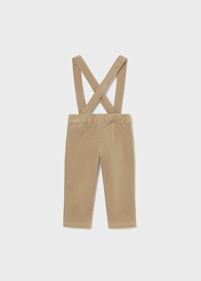 Pants with suspenders