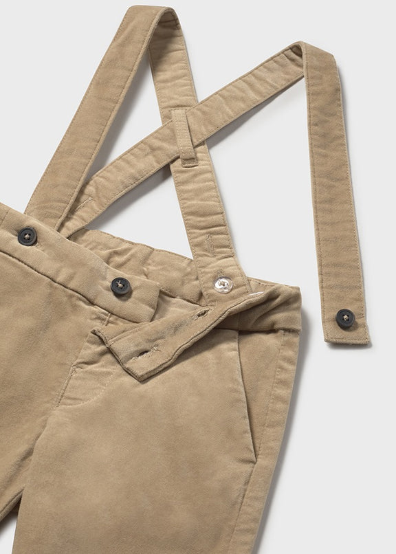 Pants with suspenders