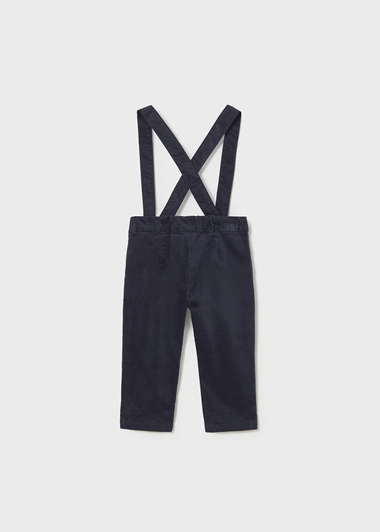 Pants with suspenders