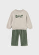 Corduroy trouser set