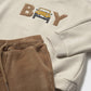 Corduroy trouser set