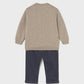 Set long trousers with sweater