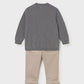 Set long trousers with sweater