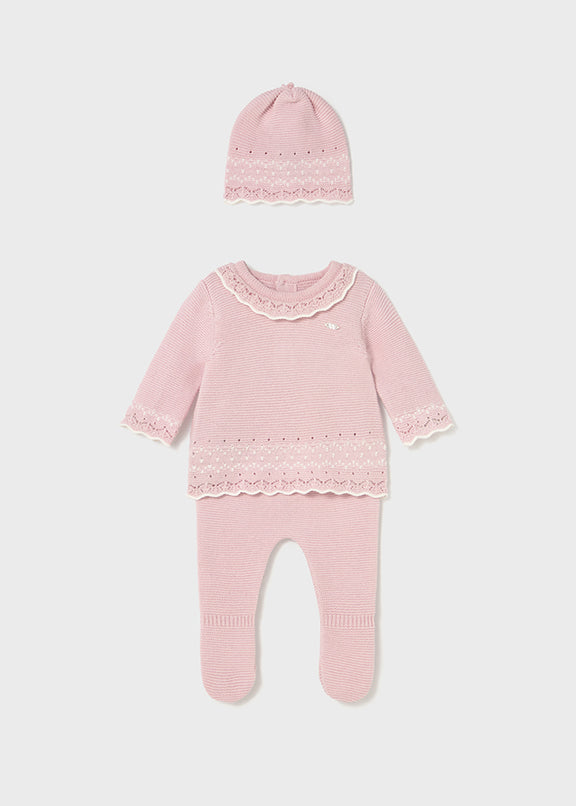 Leg warmer & hat set